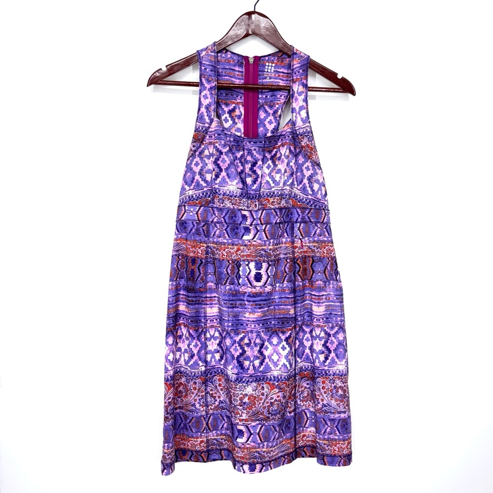 Title Nine Purple Arabella Athletic Athleisure Nimblene Mini Dress Size 8